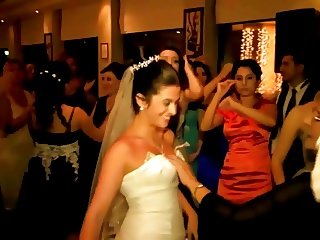 She groped boobs of bride