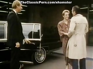 Michelle Davy, John Leslie, Jamie Gillis in classic sex clip